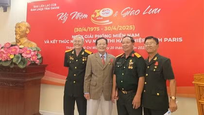 Ban Liên lạc cựu chiến binh Liên hợp quân sự - Trại Davis họp mặt truyền thống