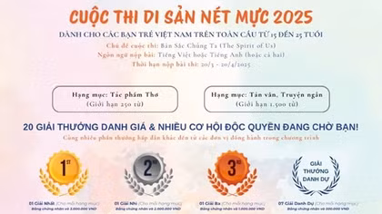 Khởi động cuộc thi “Di sản nét mực 2025”