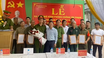 Chốt an ninh trật tự - mô hình giữ bình yên hiệu quả ở xã Hố Nai 3