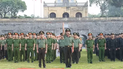 Công an Hà Nội phát động phong trào thi đua theo 13 chuyên đề cụ thể