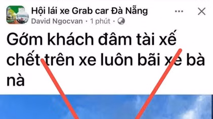 Đà Nẵng: Xử lý tài xế bịa đặt thông tin "khách đâm tài xế chết tại Bà Nà Hills"