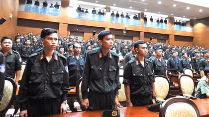 Tăng cường lực lượng Cảnh sát Cơ động cho Công an TP Hồ Chí Minh