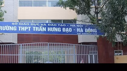 Giả mạo Trường THPT Trần Hưng Đạo gửi thư mời tham gia trại hè quốc tế