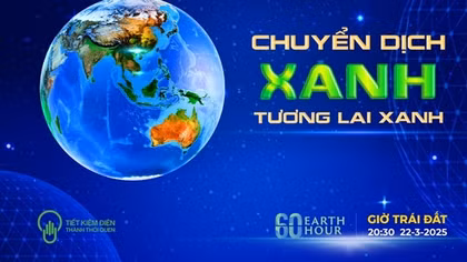 Hãy cùng EVNHANOI hưởng ứng giờ trái đất