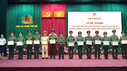 Nâng cao bản lĩnh, nghiệp vụ đội ngũ cán bộ pháp chế CAND