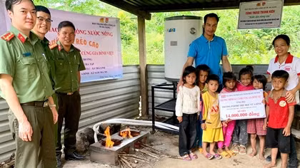 Ý nghĩa chương trình “Nước ấm vùng cao”, hướng về cộng đồng