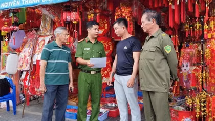 Lực lượng CAND bảo đảm tuyệt đối an ninh, an toàn Tết Nguyên đán Ất Tỵ 2025