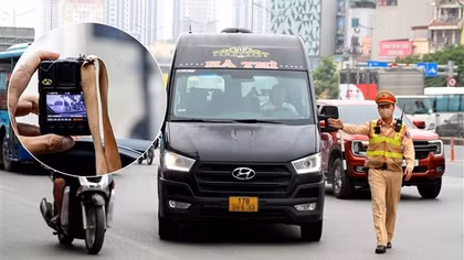 Tăng cường thiết bị nghiệp vụ ghi hình, xử lý xe khách vi phạm ở Hà Nội