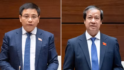 Bộ trưởng Bộ Tài chính và Giáo dục - Đào tạo sẽ trả lời chất vấn trước Quốc hội