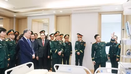Tổng Bí thư Tô Lâm: Bệnh viện 108 cần nâng cao toàn diện chất lượng chuyên môn