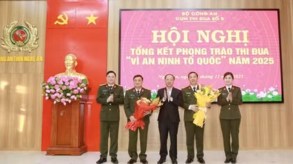 Cụm thi đua số 5 - Bộ Công an: Nhiều điểm nhấn nổi bật trong phong trào thi đua “Vì an ninh Tổ quốc”