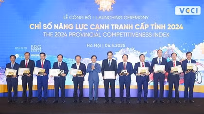 Hải Phòng lần đầu tiên đứng đầu Bảng xếp hạng Chỉ số năng lực cạnh tranh cấp tỉnh
