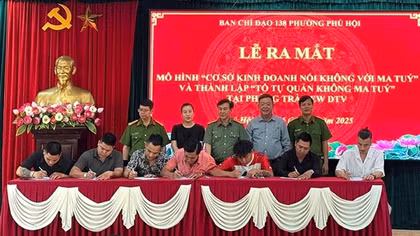 TP Huế triển khai nhiều mô hình, giải pháp phòng, chống tội phạm ma túy