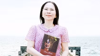 Vân Anh và “nẻo nghệ” trong "Trầm tích thời gian"