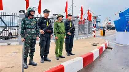 Đảm bảo an ninh, an toàn Lễ khai trương Bến cảng số 3, Cảng quốc tế Lào – Việt