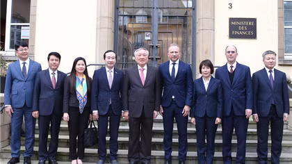 Việt Nam, Luxembourg thống nhất sớm ký kết Bản ghi nhớ về hợp tác xây dựng trung tâm tài chính quốc tế