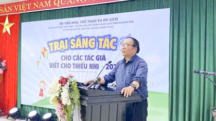 “Tiếp lửa” cho văn học thiếu nhi thăng hoa