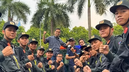 Công an Hà Nội trong trái tim tôi: Khi âm nhạc hoà cùng trái tim người lính