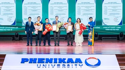 Đại học Phenikaa khẳng định uy tín học thuật qua kiểm định và xếp hạng