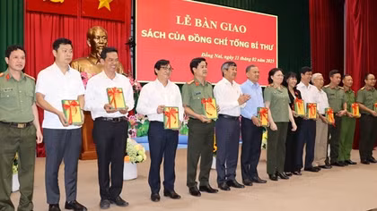 Công an Đồng Nai tổ chức giới thiệu cuốn sách của Tổng Bí thư Tô Lâm