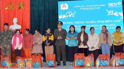 Ý nghĩa chương trình “Nghĩa tình biên giới” tại Quảng Nam