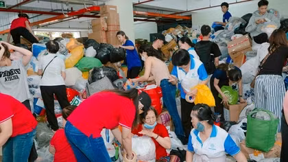 Triệu tấm lòng người dân TP Hồ Chí Minh hướng về đồng bào vùng lũ