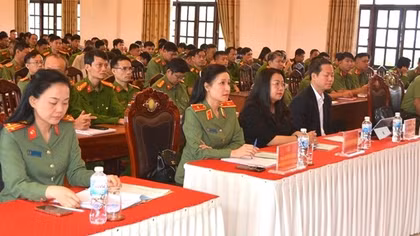 Kiểm tra Đảng trong CAND phải vững nghiệp vụ, sắc bén chuyên môn