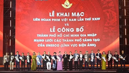 TP Hồ Chí Minh được UNESCO công nhận là thành phố sáng tạo lĩnh vực điện ảnh