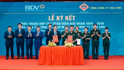 BIDV và Tổng công ty Thái Sơn triển khai hợp tác toàn diện