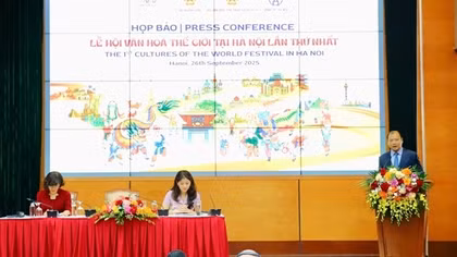Hội tụ văn hoá 5 châu lục tại Lễ hội Văn hoá thế giới