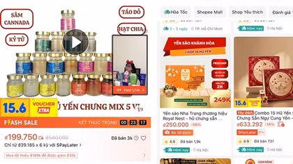 “Ma trận” hàng giả, hàng nhái yến sào
