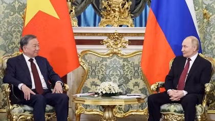 Tổng Bí thư Tô Lâm hội đàm với Tổng thống Nga Vladimir Putin
