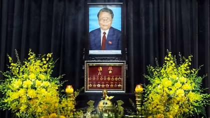 Lễ Quốc tang nguyên Chủ tịch nước Trần Đức Lương