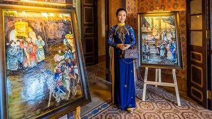 Dựng lại màu vương giả