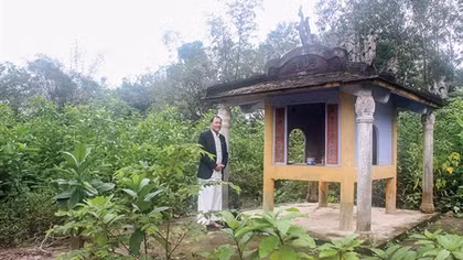 Đầu năm Ất Tỵ nghe kể chuyện dân làng lập miếu thờ thần rắn