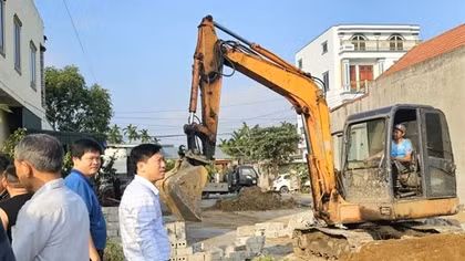“Hạ màn” vụ xây tường rào đòi đất tại xã Nga Sơn, tỉnh Thanh Hoá