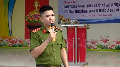 Thượng úy Nguyễn Đăng Khải anh dũng hy sinh trong khi truy bắt đối tượng vận chuyển trái phép chất ma túy