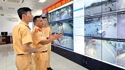 Hiệu quả mô hình “Camera an ninh giao thông” ở Đà Nẵng