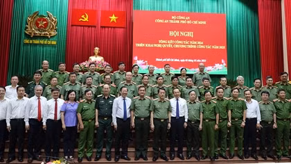 Công an TP Hồ Chí Minh phải là đơn vị lá cờ đầu