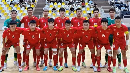 Đội tuyển futsal Việt Nam sẵn sàng cho vòng loại châu Á