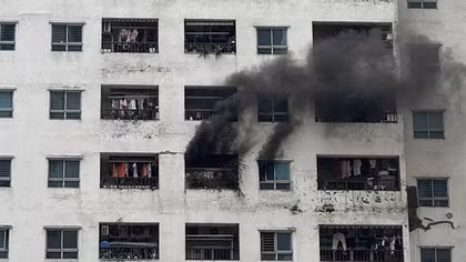 Một buổi sáng, “bà hỏa” ghé thăm hai chung cư ở Hà Nội