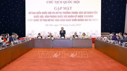Nữ đại biểu tiếp tục phát huy trí tuệ, trách nhiệm, đóng góp tích cực vào hoạt động của Quốc hội