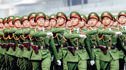 Công an nhân dân gương mẫu, đi đầu thực hiện các chủ trương của đảng, góp phần cùng cả nước vững bước vào kỷ nguyên mới