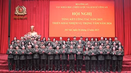 Cục Khoa học, chiến lược và lịch sử Công an phải trở thành “con chim đầu đàn” trong nghiên cứu khoa học