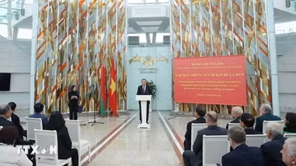 Vun đắp tình hữu nghị Việt Nam-Belarus ngày càng bền chặt