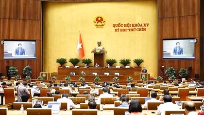Quốc hội bắt đầu phiên chất vấn Bộ trưởng Bộ Tài chính và Bộ trưởng Bộ Giáo dục - Đào tạo