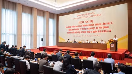 Khai mạc Hội nghị đại biểu Quốc hội hoạt động chuyên trách lần thứ 7