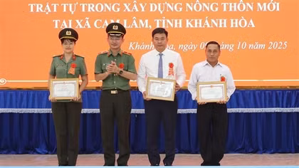 Khánh Hòa: Tiếp tục phát huy hiệu quả mô hình ANTT trong xây dựng nông thôn mới ở xã Cam Lâm