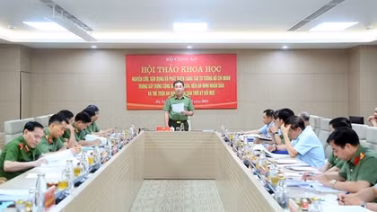 Vận dụng và phát triển sáng tạo tư tưởng Hồ Chí Minh trong xây dựng CAND