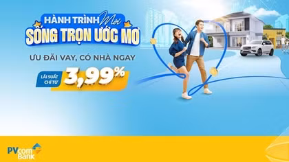 PVcomBank triển khai gói tín dụng ưu đãi, lãi suất dưới 4%/năm